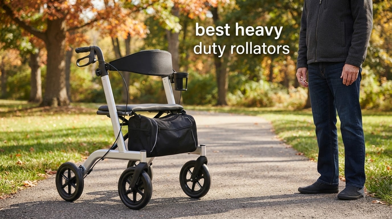 best heavy duty rollators