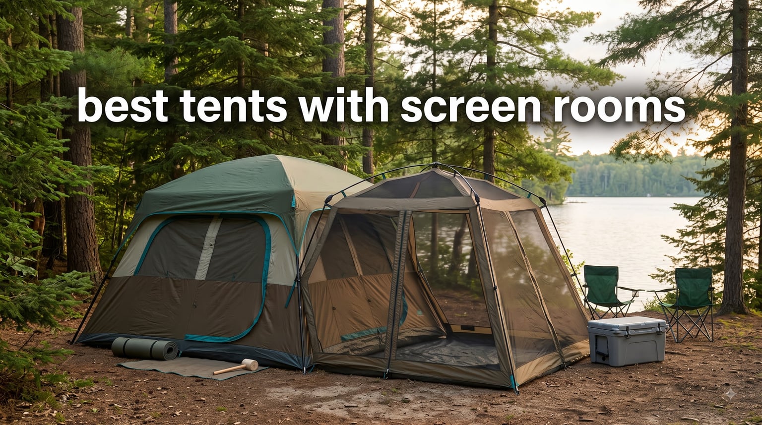 best tents with screen rooms