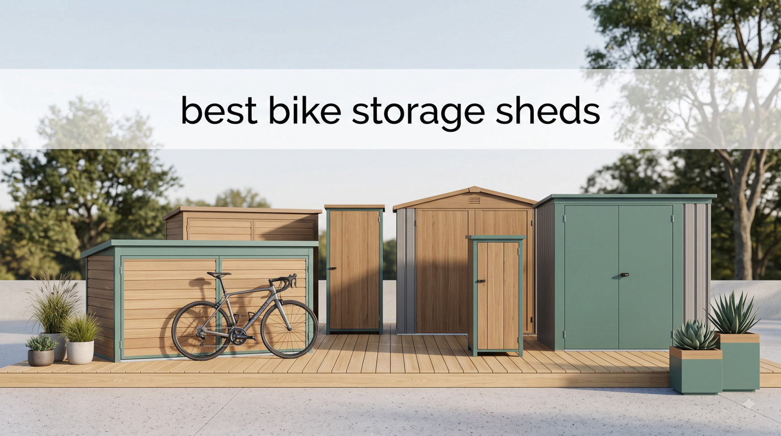best bike storage sheds