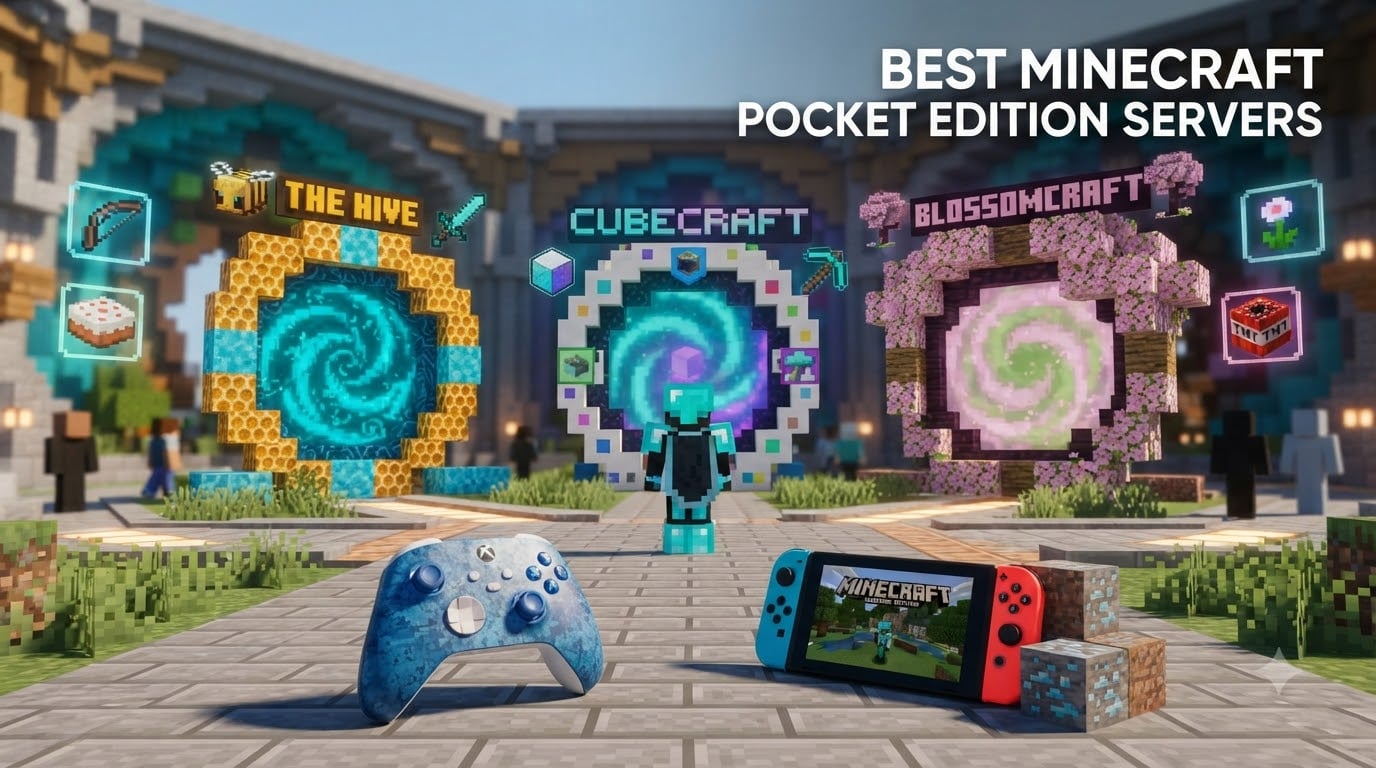 best minecraft pocket edition servers
