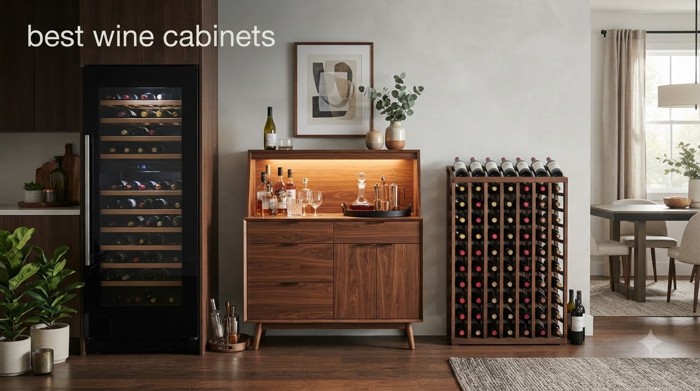 best wine cabinets