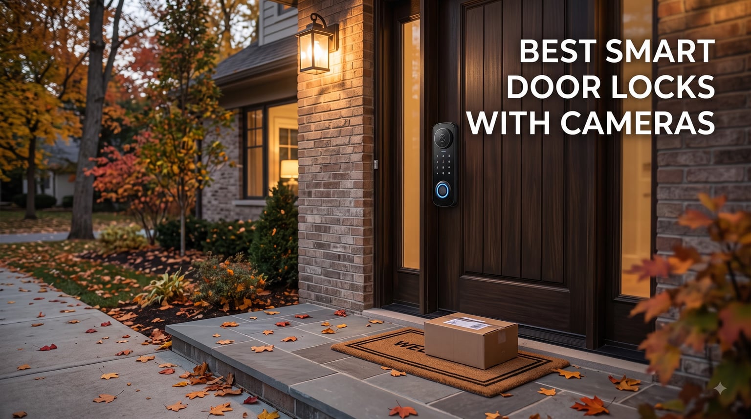 best smart door locks with cameras
