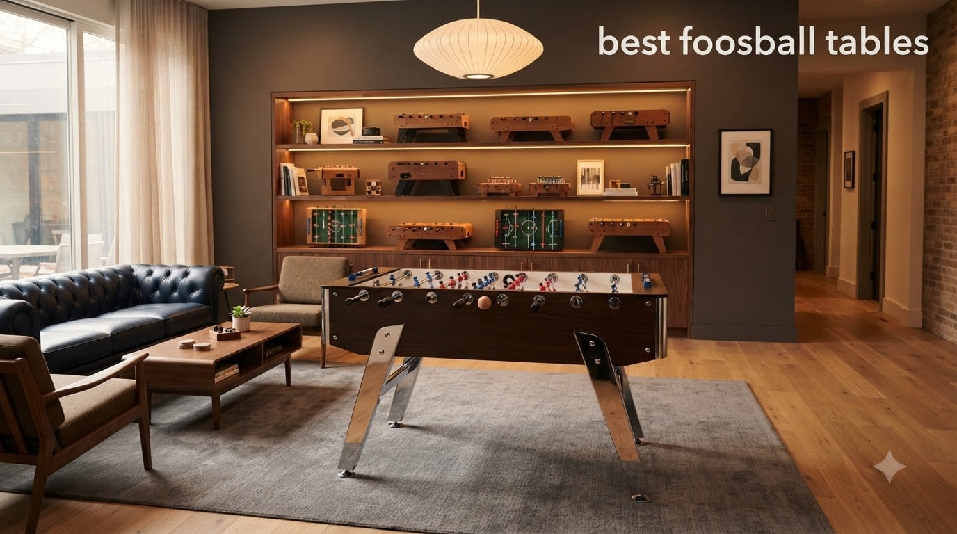 best foosball tables