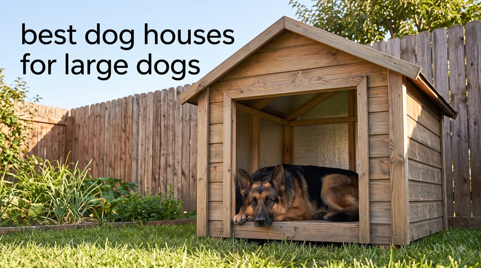 best dog houses for large dogs