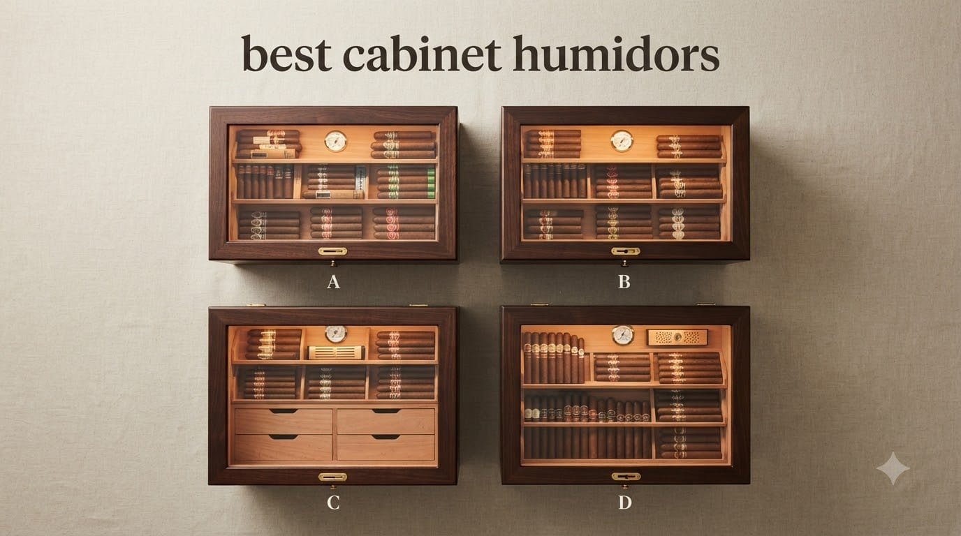 best cabinet humidors