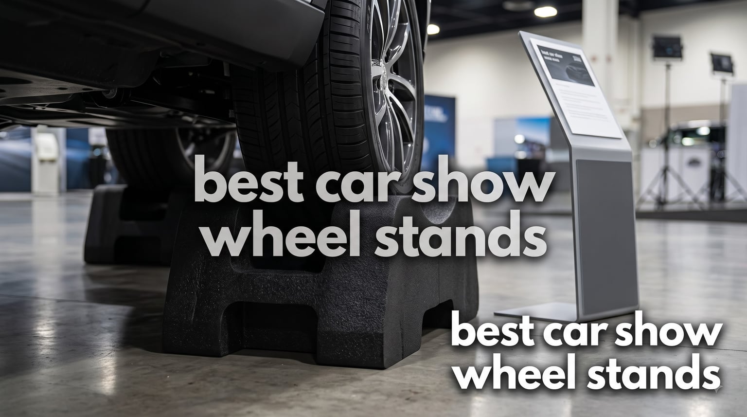 best car show wheel stands