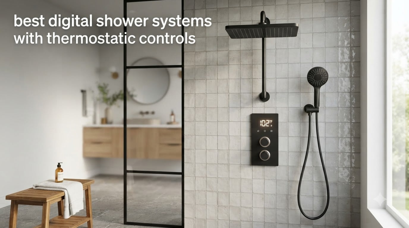 best digital shower systems with thermostatic controls
