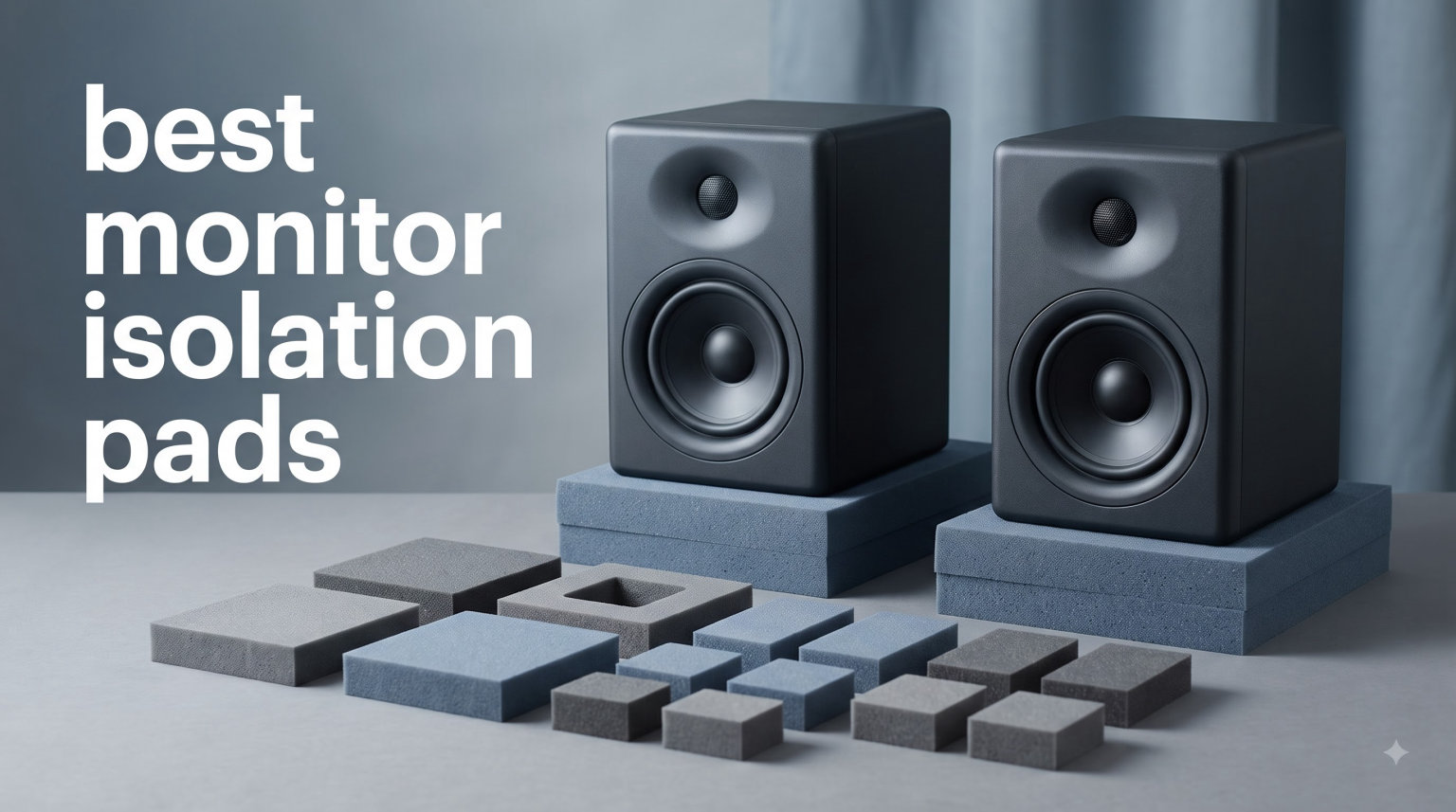 best monitor isolation pads