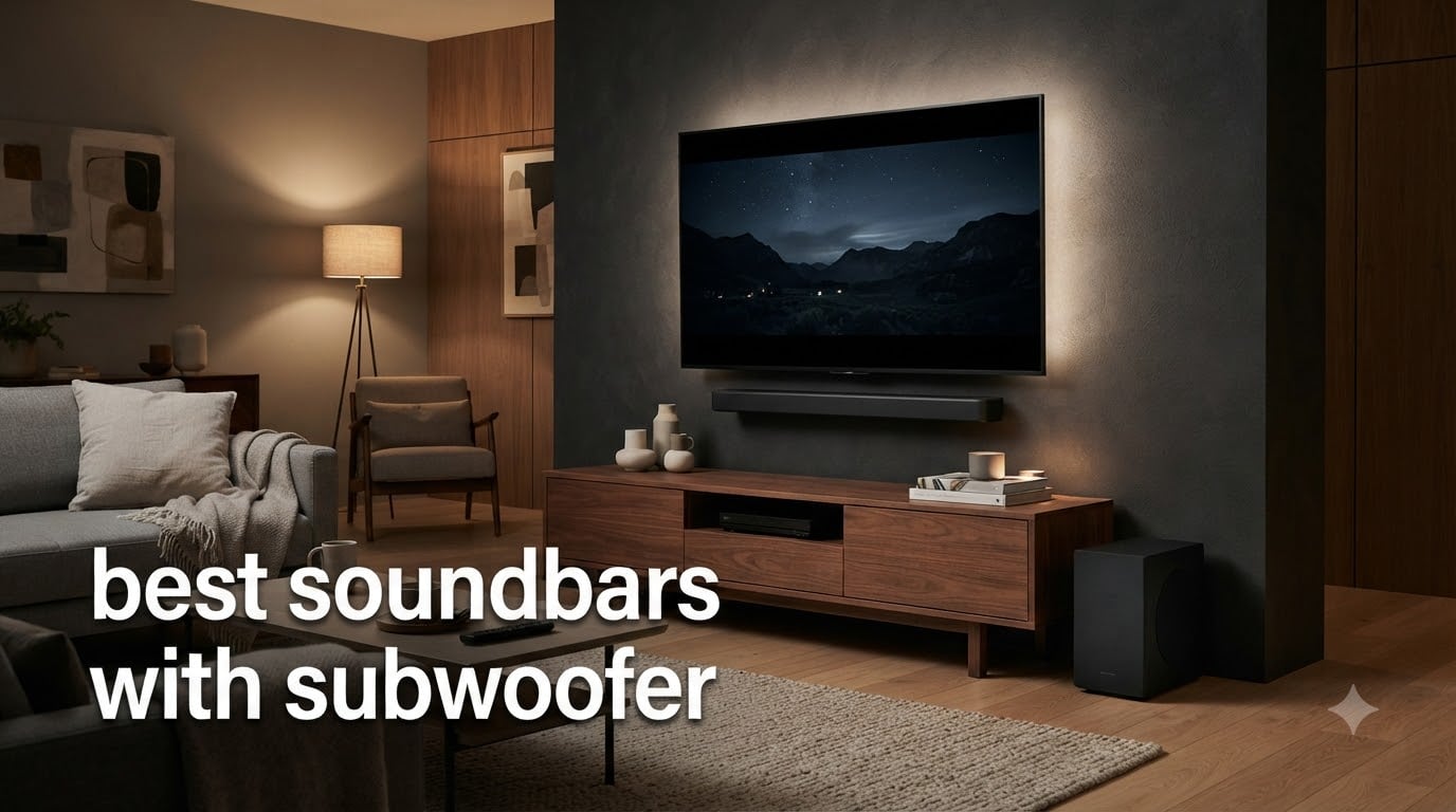 best soundbars with subwoofer