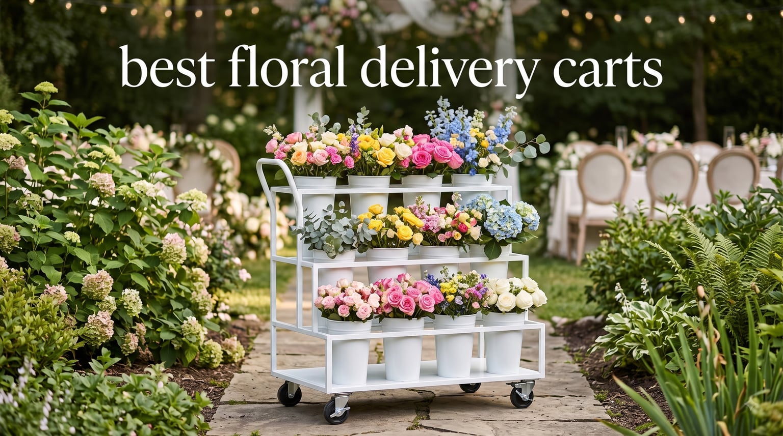 best floral delivery carts
