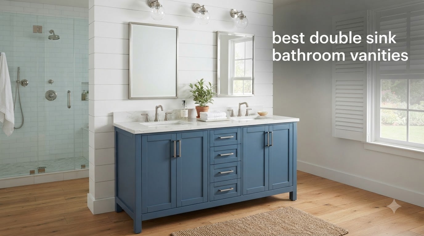 best double sink bathroom vanities