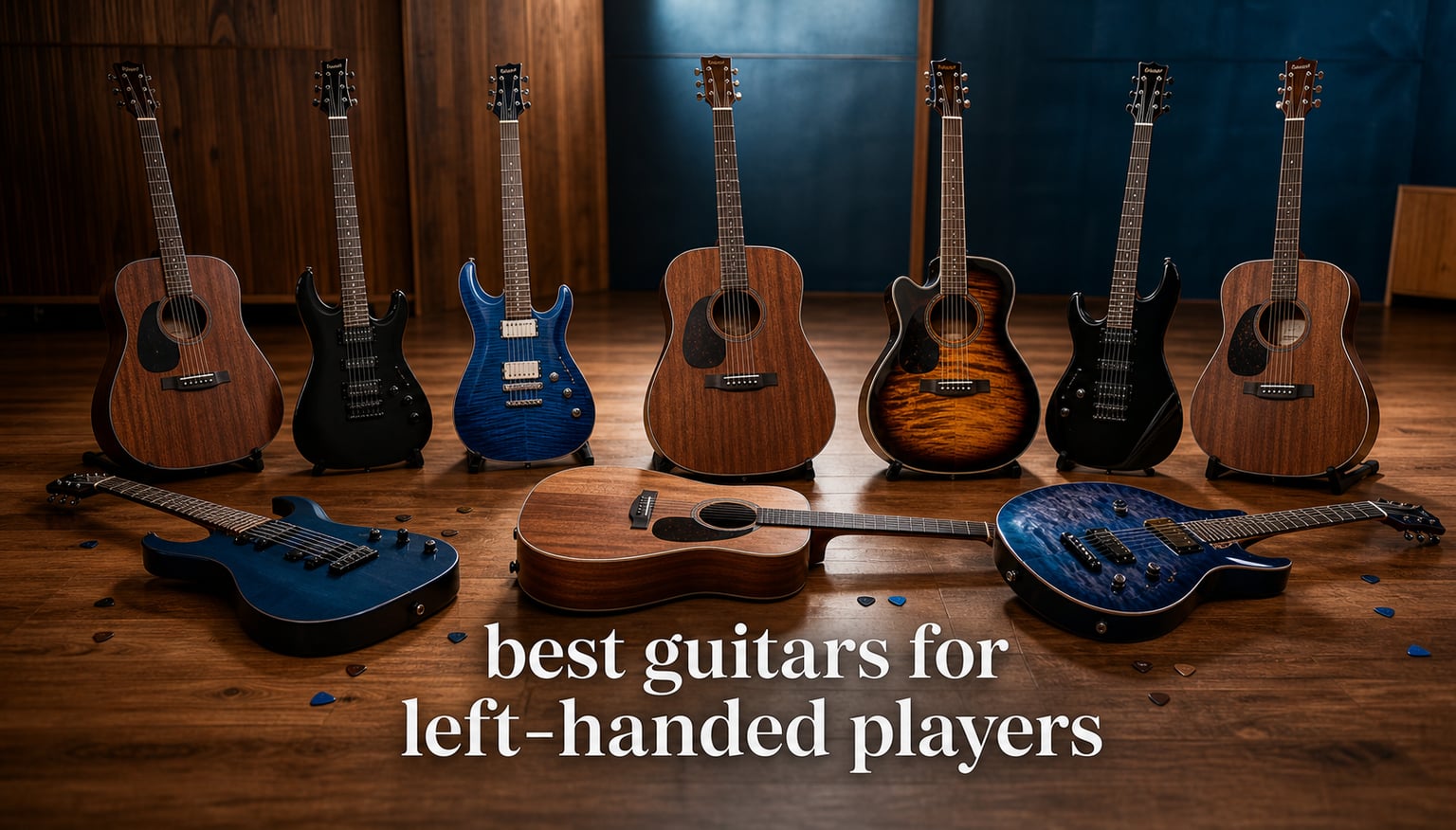 best guitars for left-handed players