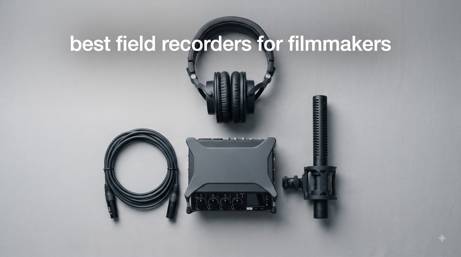 best field recorders for filmmakers