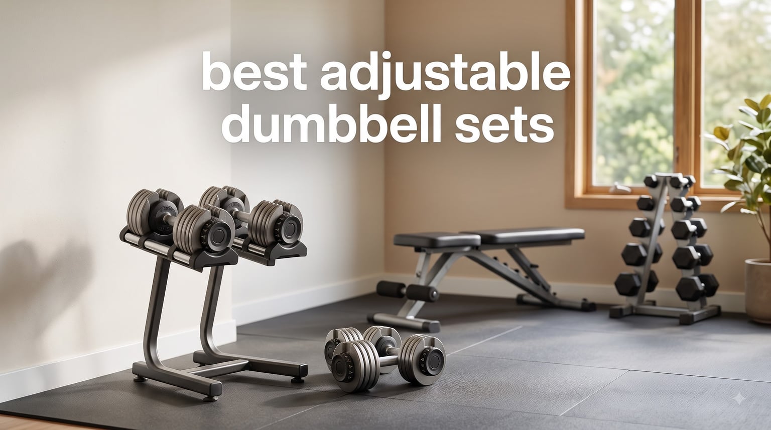 best adjustable dumbbell sets
