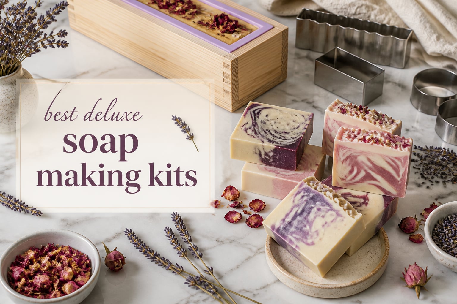 best deluxe soap making kits