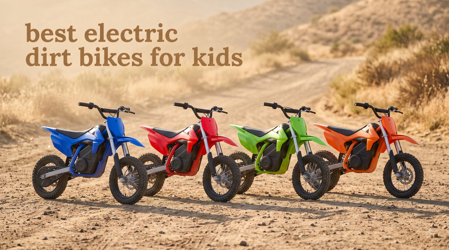 best electric dirt bikes for kids
