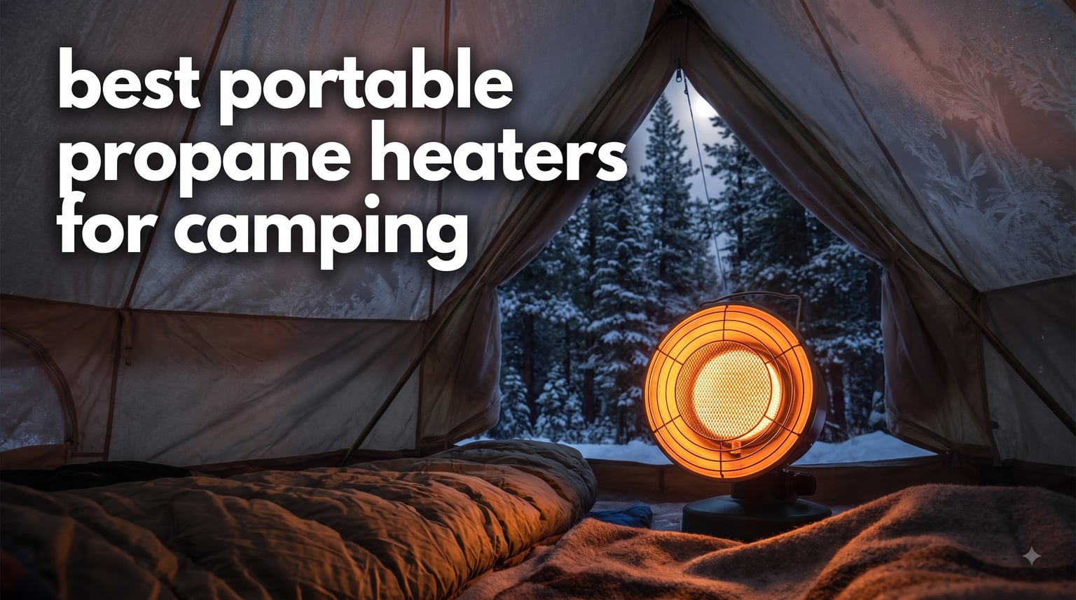best portable propane heaters for camping