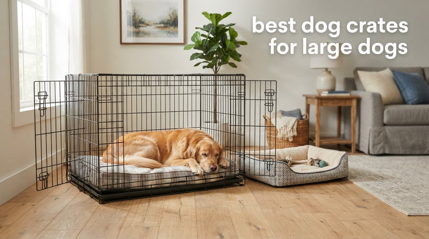 best dog crates for large dogs