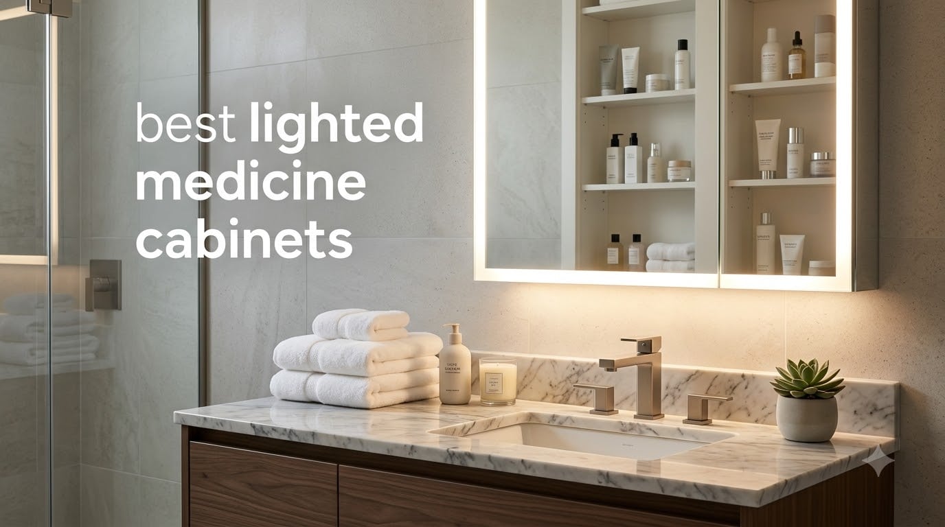 best lighted medicine cabinets
