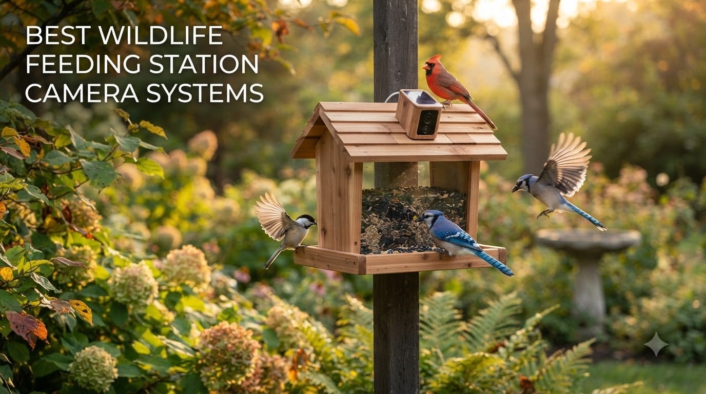 best wildlife feeding station camera systems