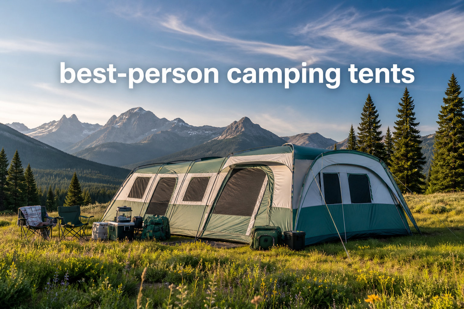 best 8-person camping tents