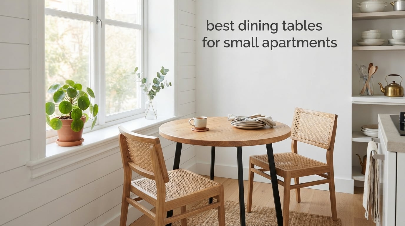 best dining tables for small apartments
