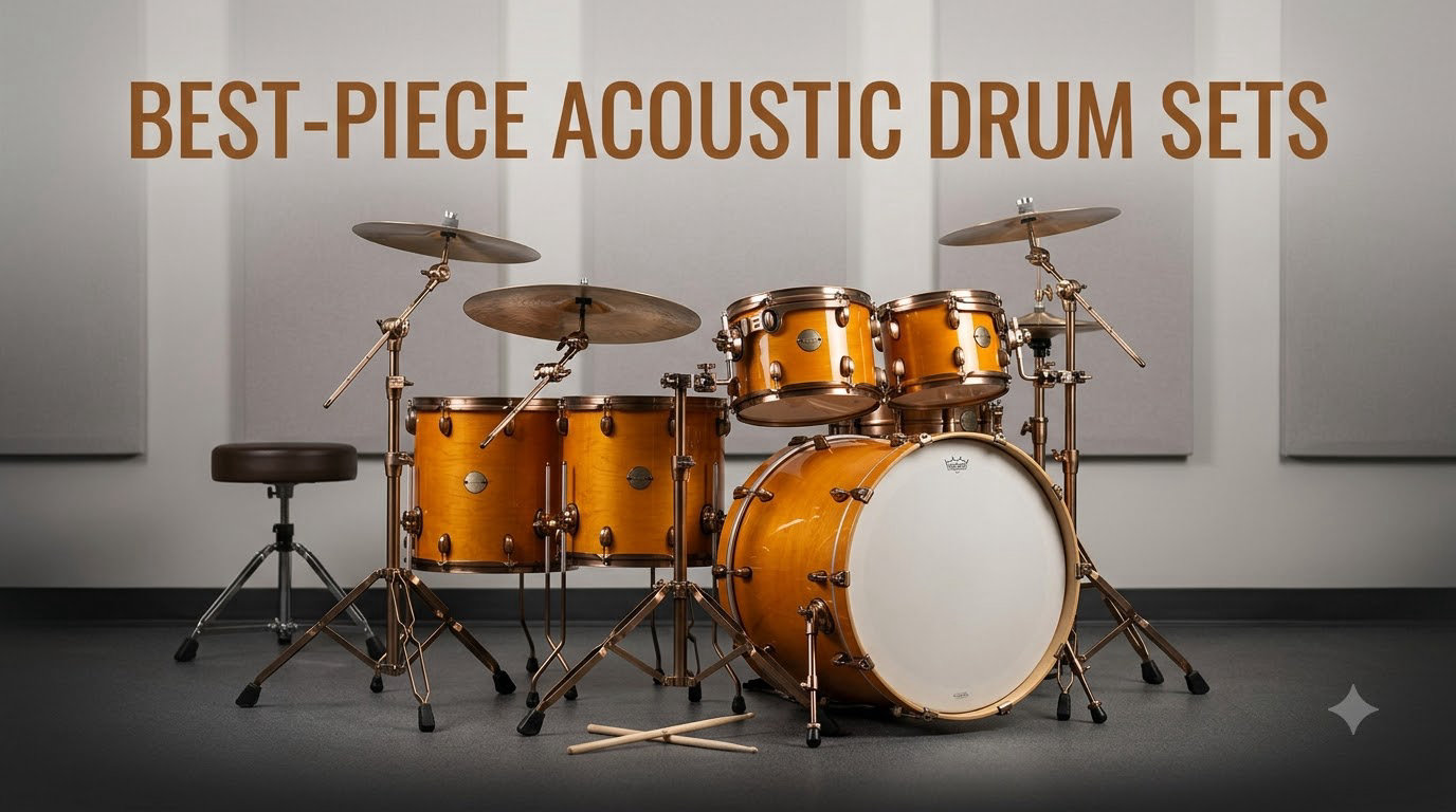 best 5-piece acoustic drum sets