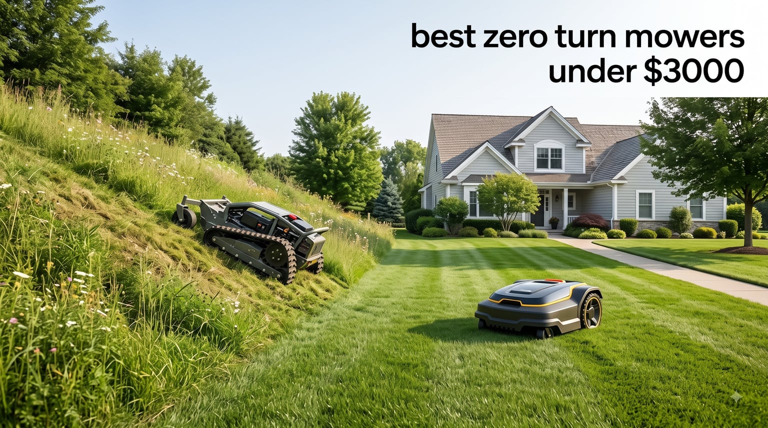 best zero turn mowers under $3000