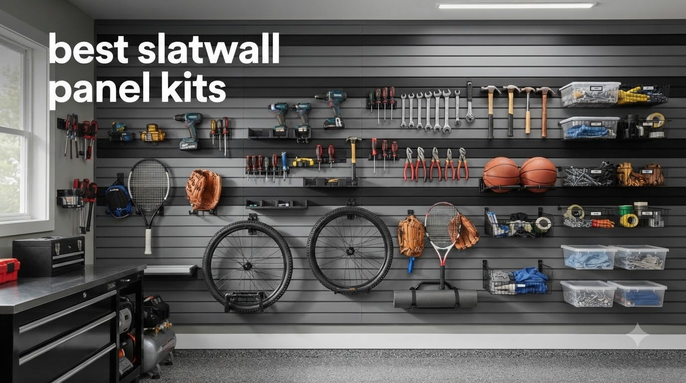 best slatwall panel kits