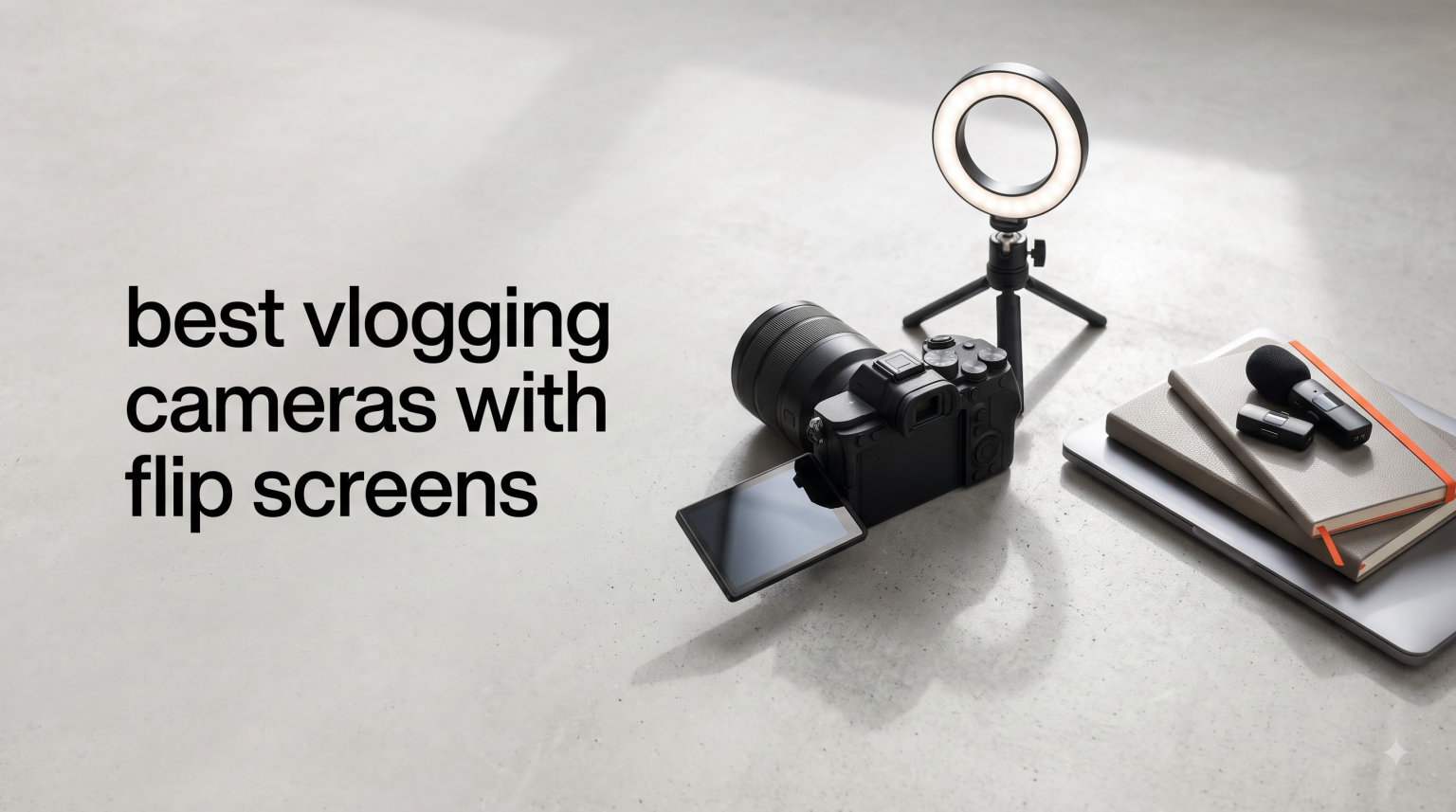 best vlogging cameras with flip screens