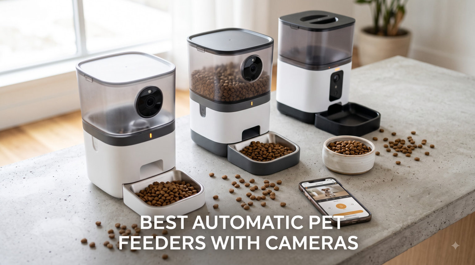 best automatic pet feeders with cameras