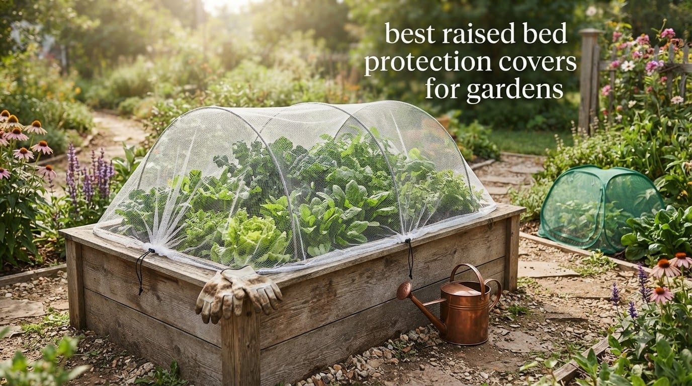 best raised bed protection covers for gardens