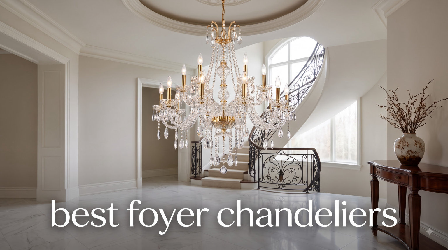 best foyer chandeliers