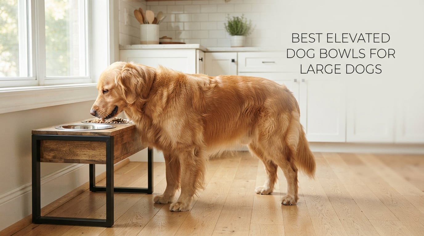 best elevated dog bowls for large dogs