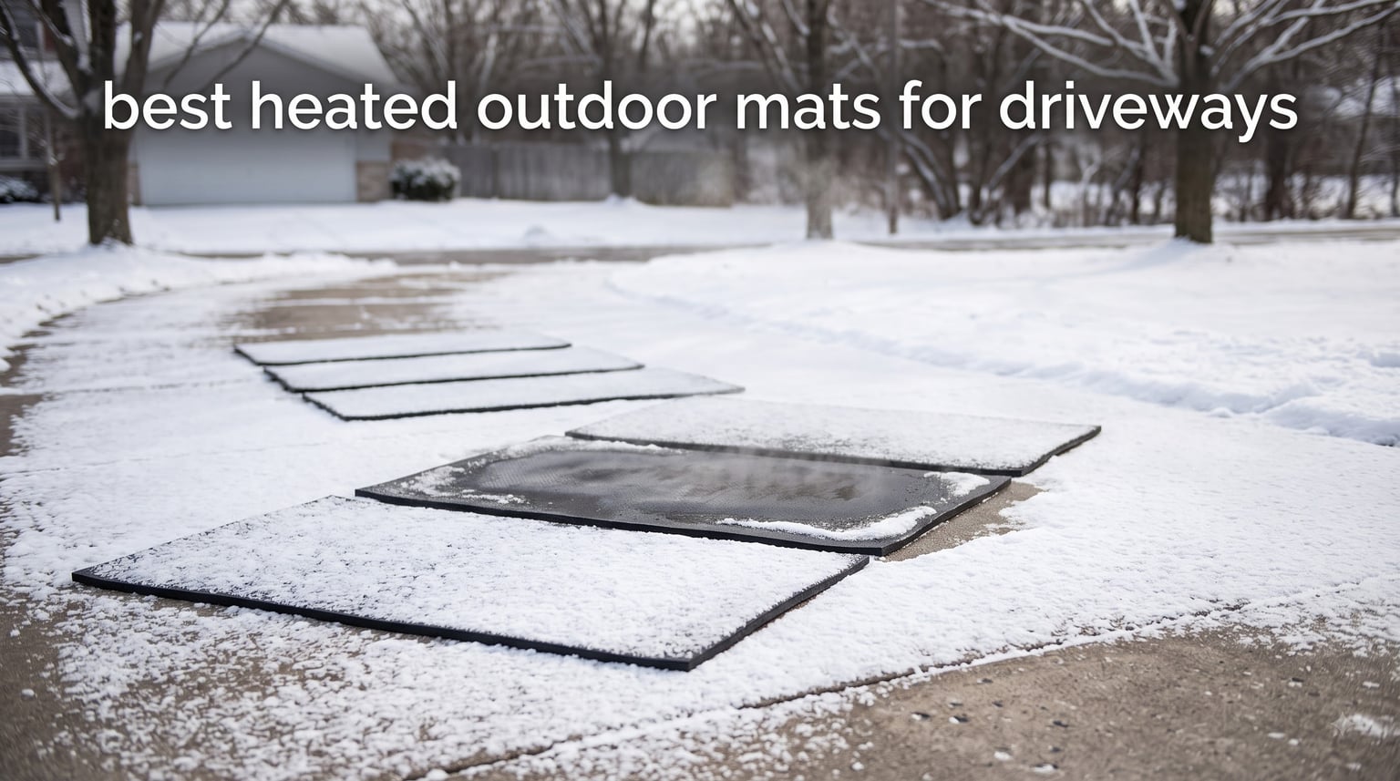 best heated outdoor mats for driveways
