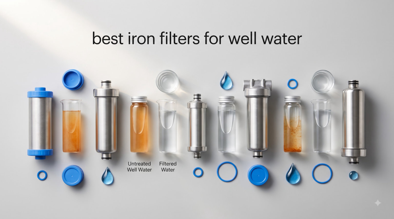 best iron filters for well water