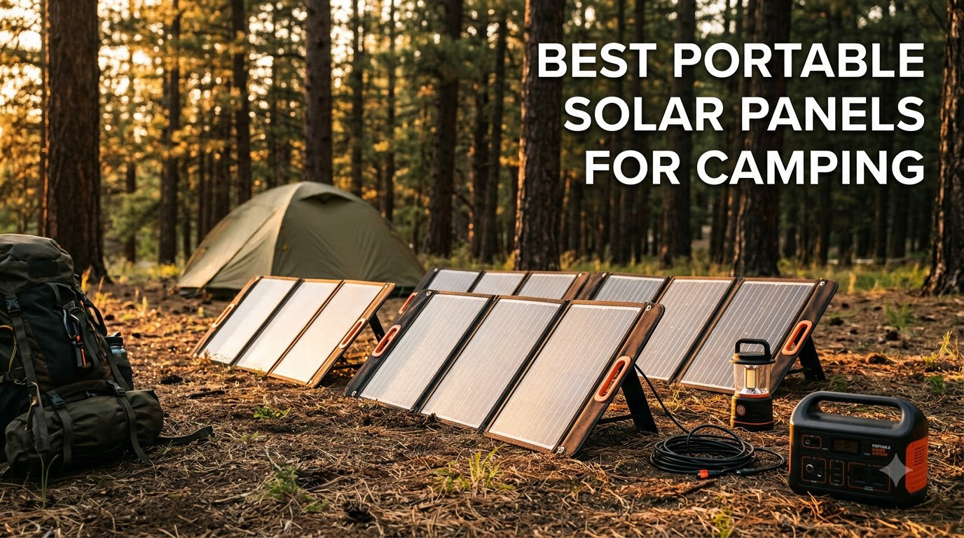 best portable solar panels for camping