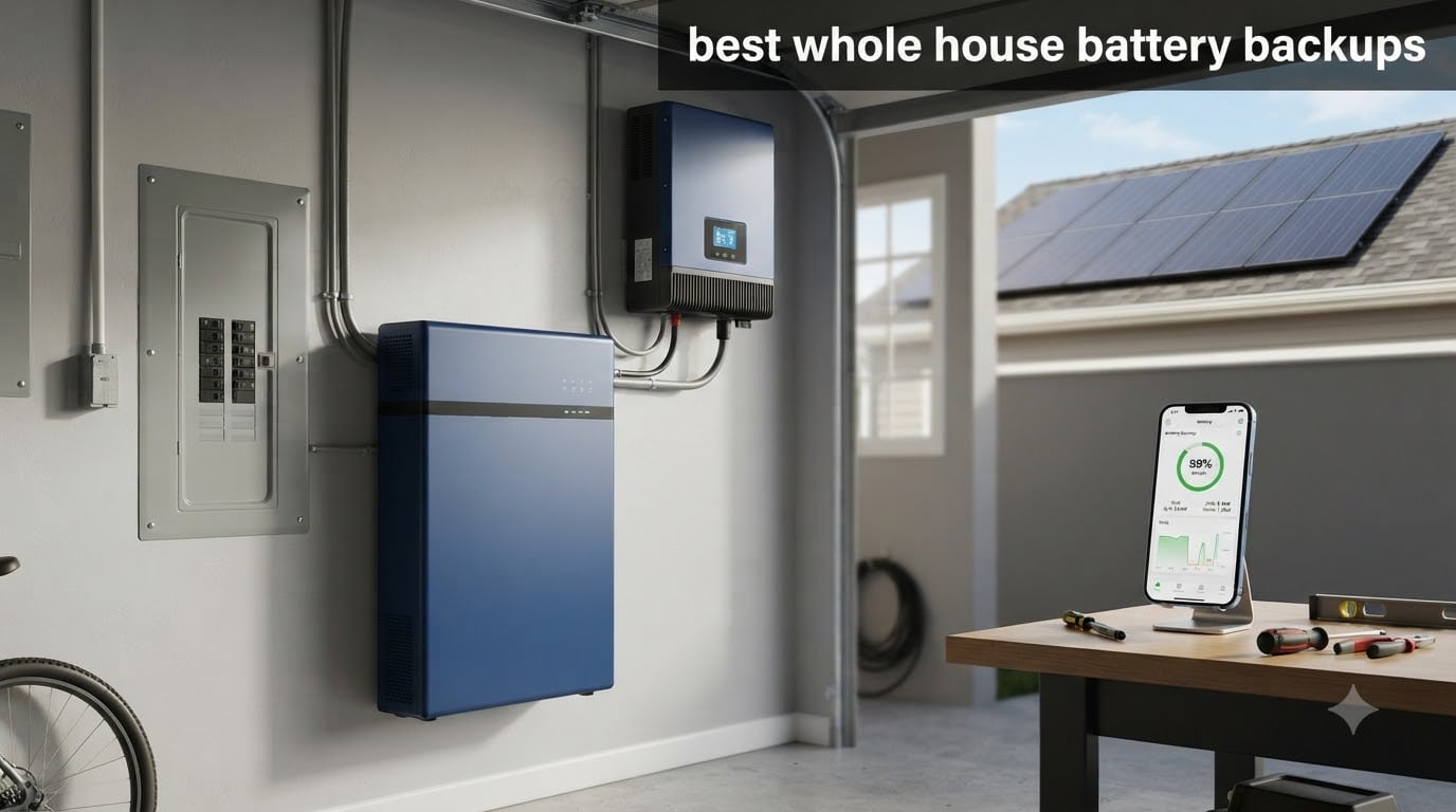 best whole house battery backups
