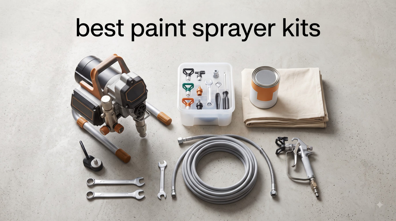 best paint sprayer kits