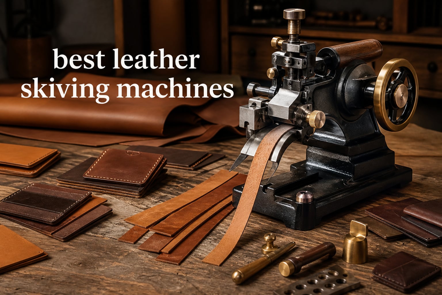 best leather skiving machines