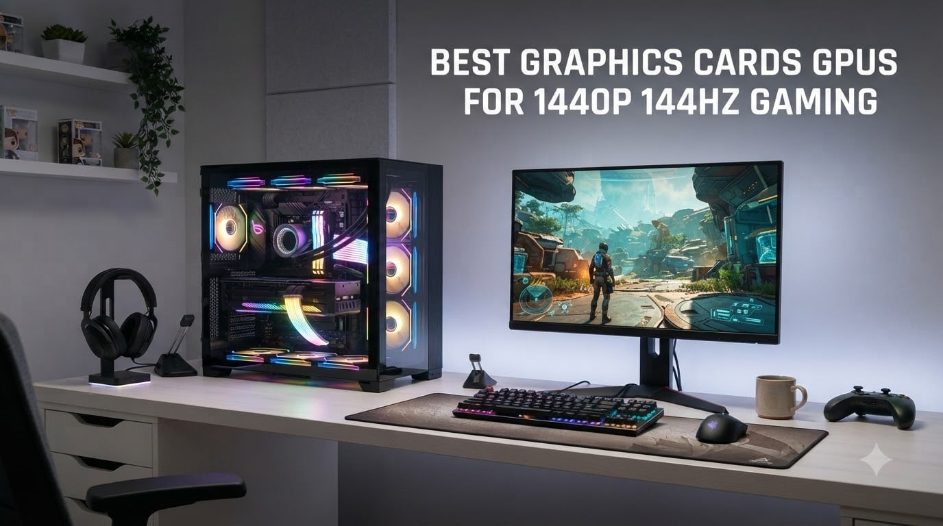 best graphics cards gpus for 1440p 144hz gaming