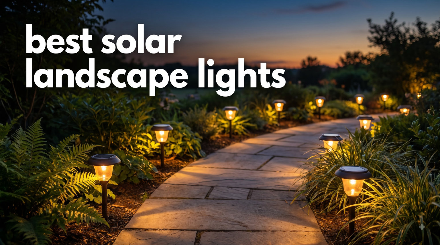 best solar landscape lights