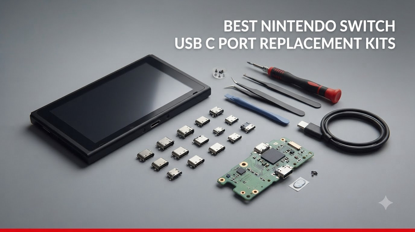 best nintendo switch usb c port replacement kits