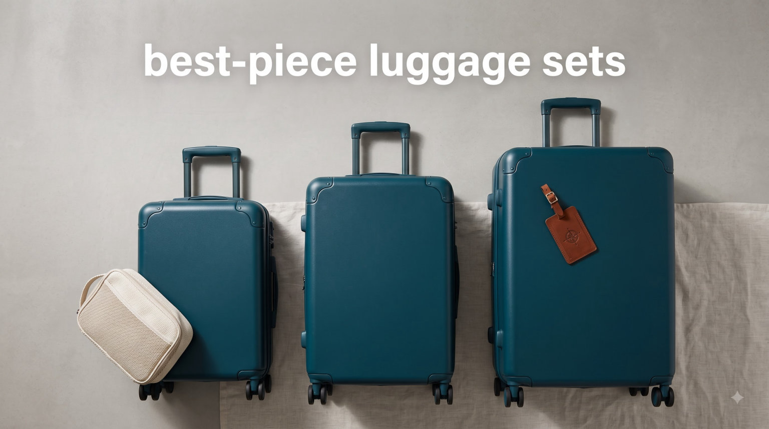 best 3-piece luggage sets