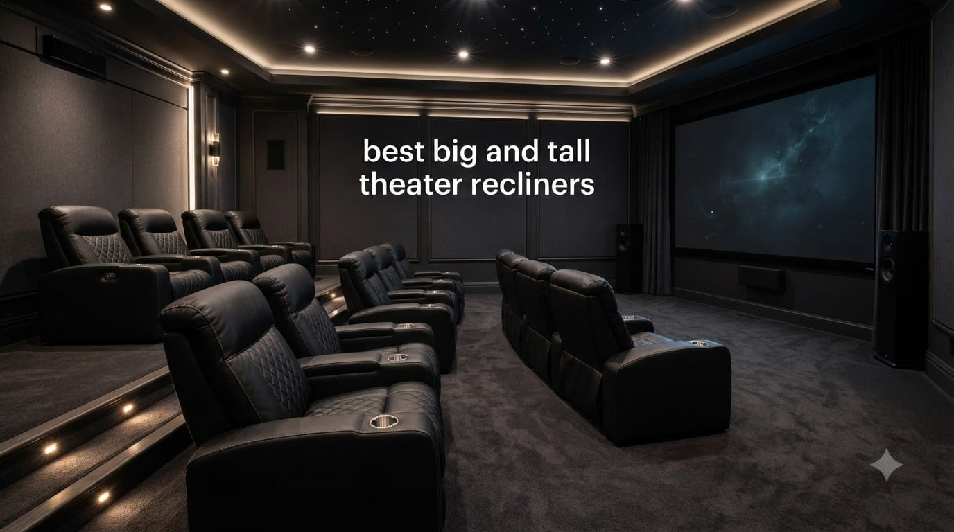 best big and tall theater recliners