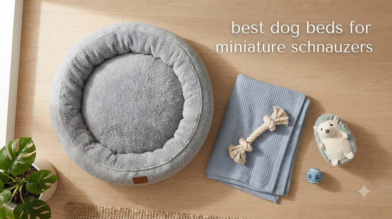 best dog beds for miniature schnauzers
