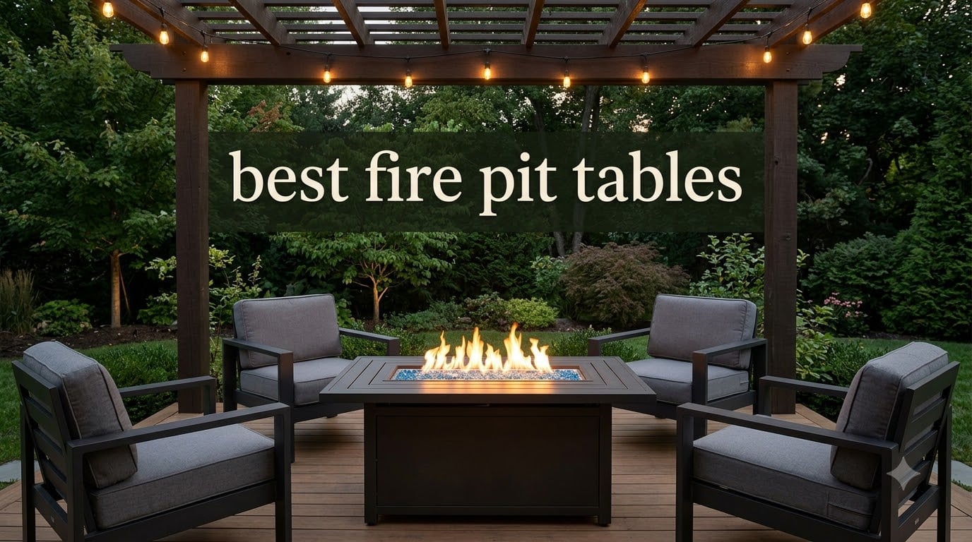 best fire pit tables