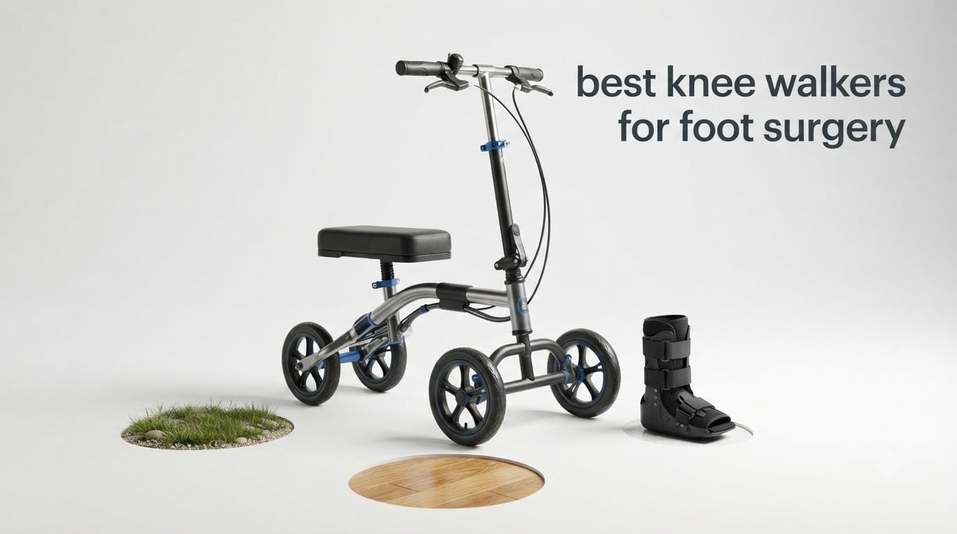 best knee walkers for foot surgery