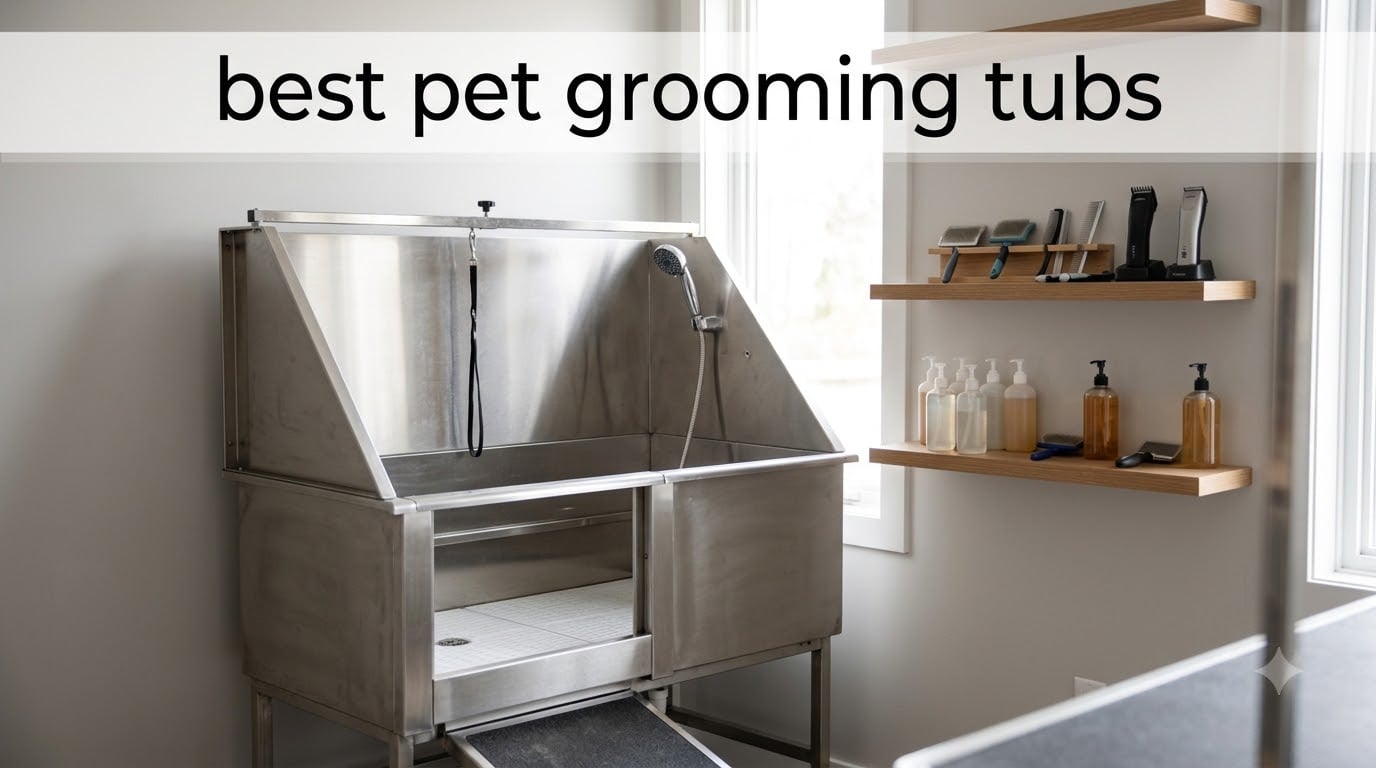 best pet grooming tubs