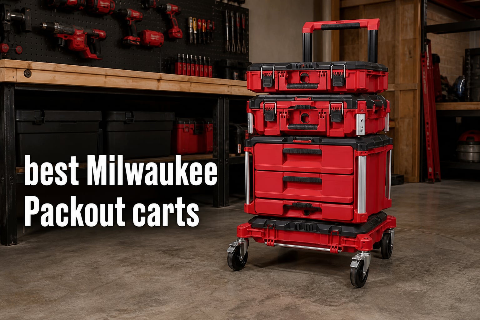 best Milwaukee Packout carts